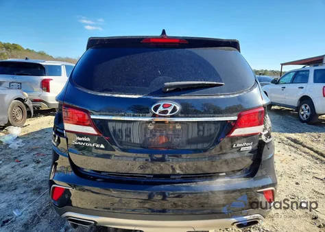 2017 Hyundai Santa Fe Se Ultimate z USA, uszkodzony, nr VIN KM8SR4HF0HU231429